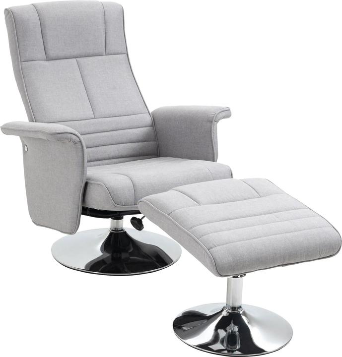 Homcom Massagestuhl mit Ottomane