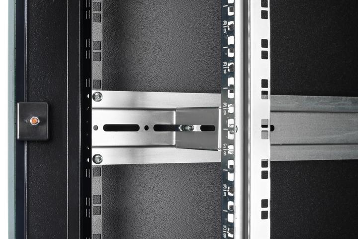 Actual product image Digitus 42HE Netzwerkschrank, Unique Light 2053x800x1000 mm, schwarz (RAL 9005) (42 RU, 19 inch rack)