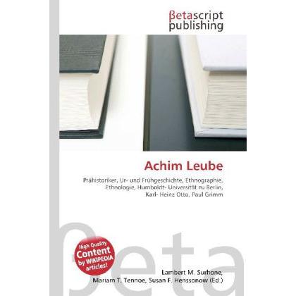 Achim Leube, Fachbücher