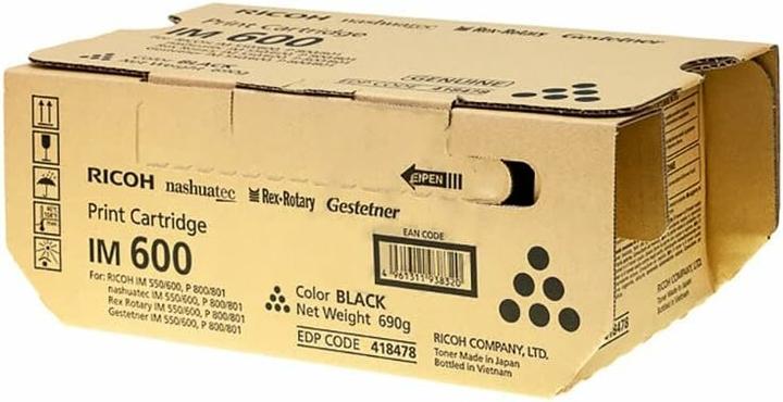 Image du produit RICOH IM 600, 25000 pages (CF)