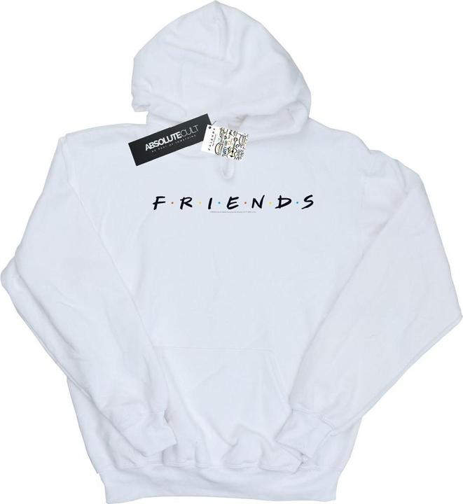 Immagine prodotto Friends Text Logo Felpa con Cappuccio Ragazze (128)
