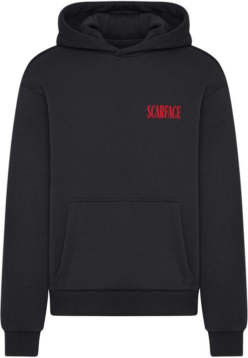 Produktbild MC Men Scarface Poster Fluffy Hoodie black M (M)