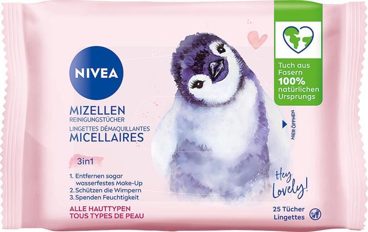 Produktbild NIVEA Mizellen Reinigungstücher 3in1 Collectors Edition (Reinigungstücher Gesicht, 127 g)