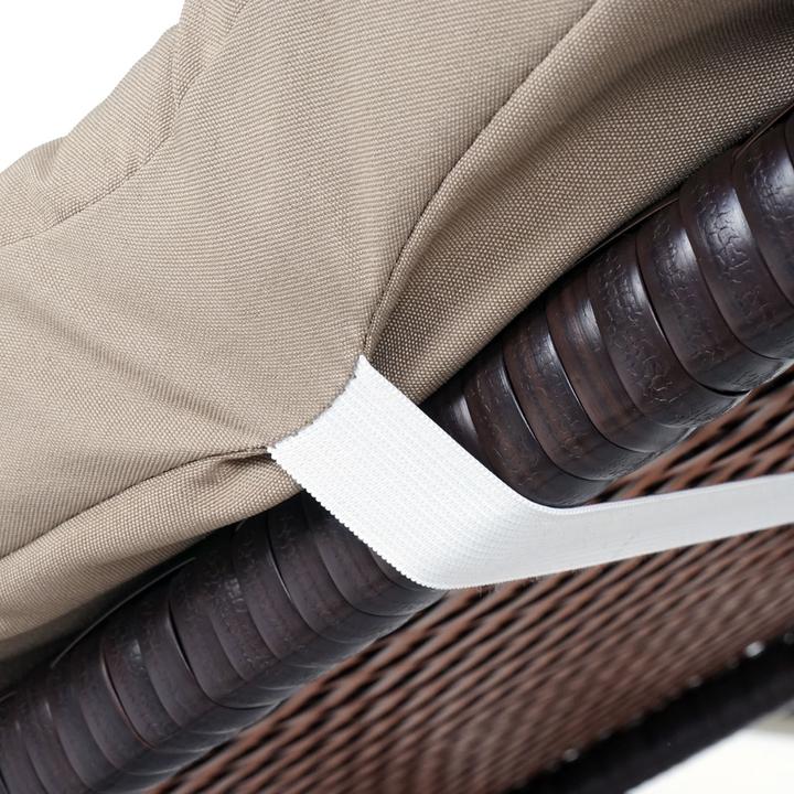 Actual product image JOHN316 Rattan Liegestuhl (198 cm)