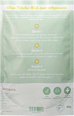 Produktbild Natapura Fresh Lemon (Badesalz) (Badepralinen)