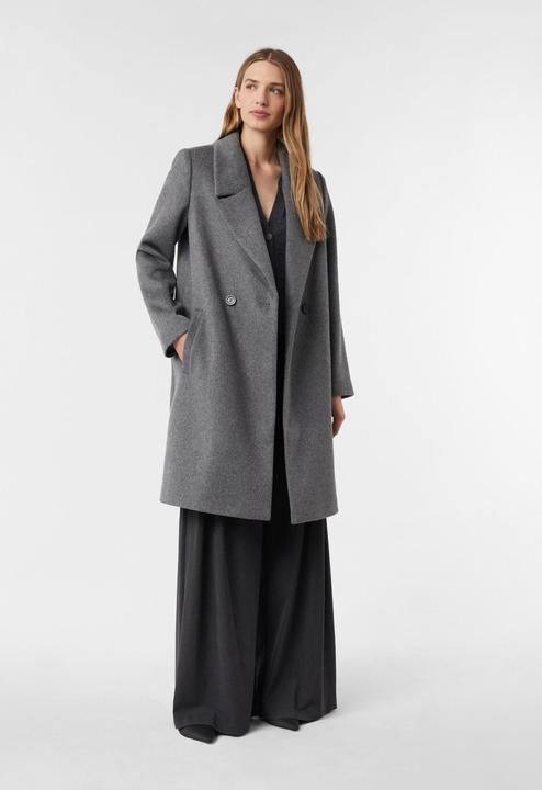 Produktbild Comma Hose Fliessende Wide-Leg-Hose mit Bundfalten (40)