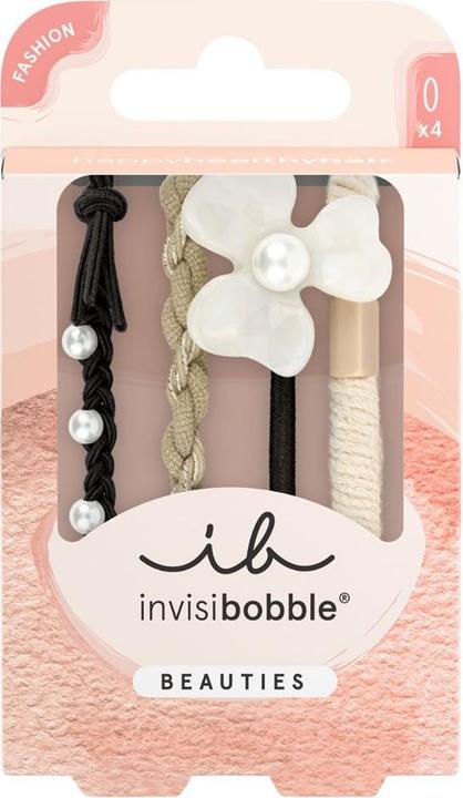 Immagine prodotto Invisibobble Beauties Flower Pearl Hair Clip Set for Women - Pack of 4 (4 pz.)