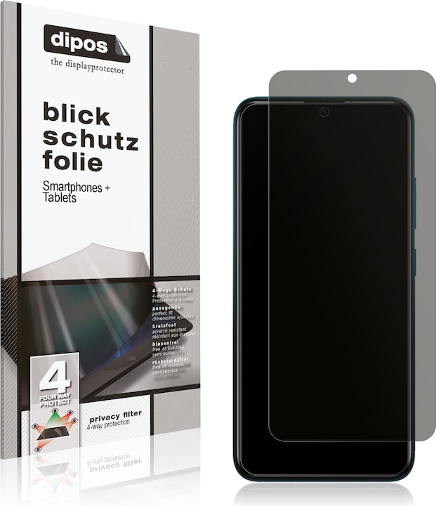 Actual product image Dipos Screen Protector 4-Way Privacy (1 Piece, Oukitel C15 Pro)