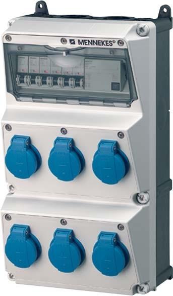 Actual product image Mennekes Socket outlet combination 930001 AMAXX AMAXX CEE socket outlet combination 4015394223290 (6x)