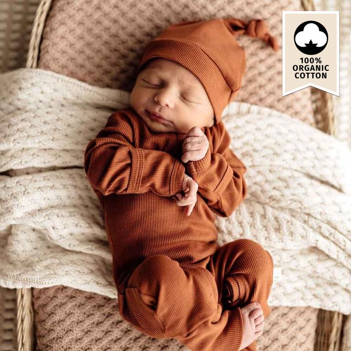 Actual product image Snuggle Hunny Romper - Biscuit (62)