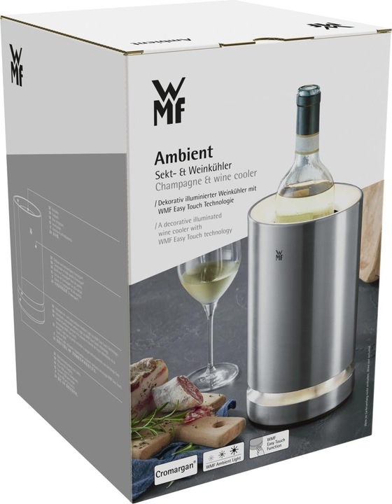 Produktbild WMF Ambient Weinkühler / Flaschenkühler / Sektkühler elektrisch mit LED-Beleuchtung