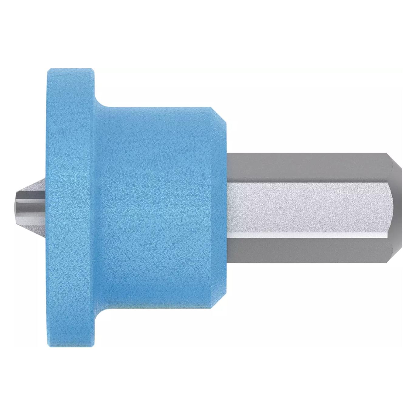 Wiha Blau Bits, Bit Drywall Stop Standard 25 Mm Phillips 1/4" (39382) Ph2 (Kreuz Phillips Ph)