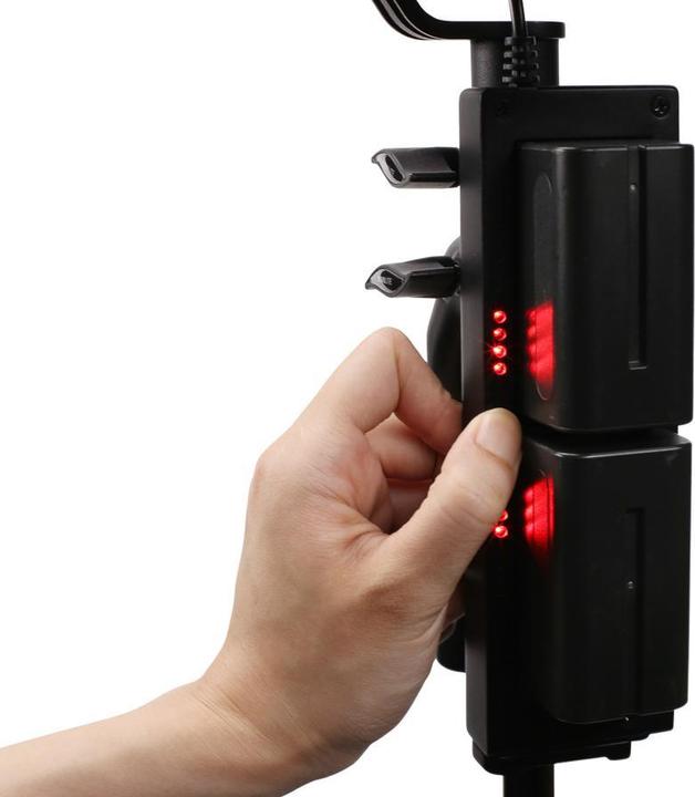 Immagine prodotto Nanlite Portabatterie NP-F per Forza 60/60B (Maniglia della batteria, Impugnatura)