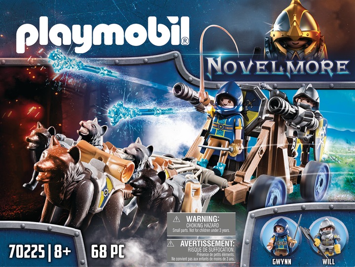 Produktbild Playmobil Wolfsgespann und Wasserkanone (70225)