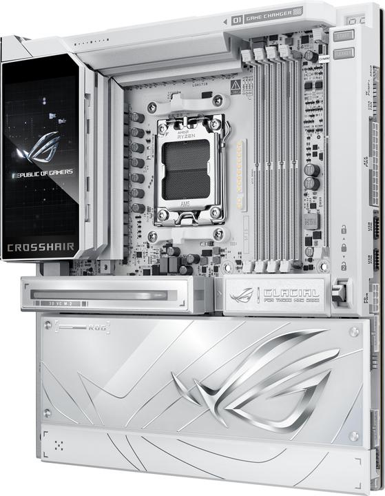 Productafbeelding ASUS MB Rog Crosshair X870e Glacial (AM5, AMD X870E)