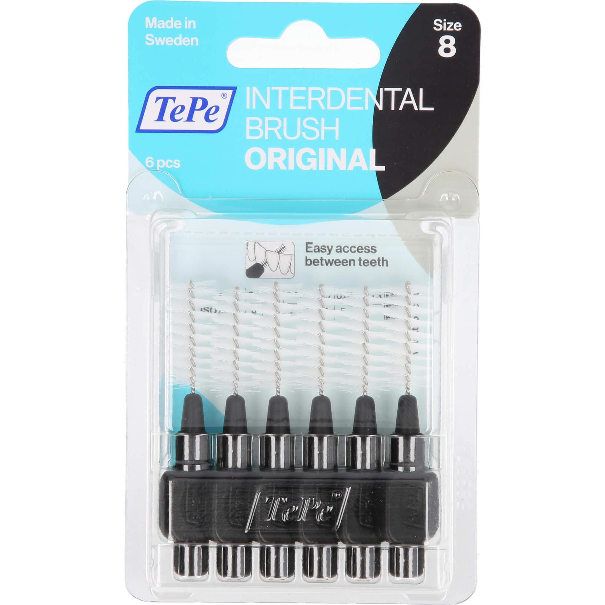TePe, Interdentalbürste, Interdental Brush 1.5mm schwarz (6 x, 1.50 mm)