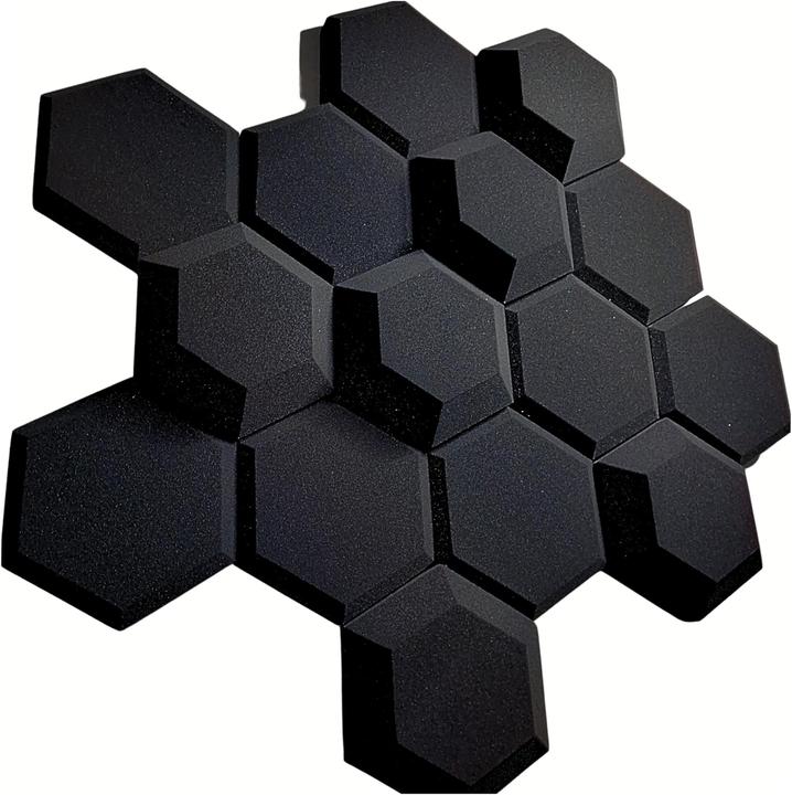 Produktbild Vatto 3D Akustikpaneele Hexagon (15 Stk.)