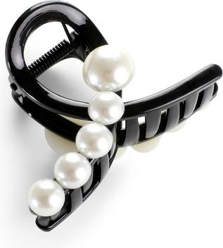 Actual product image Trisa Fashion bobby pin with beads and bobby pin with black mesh (1 pcs.)