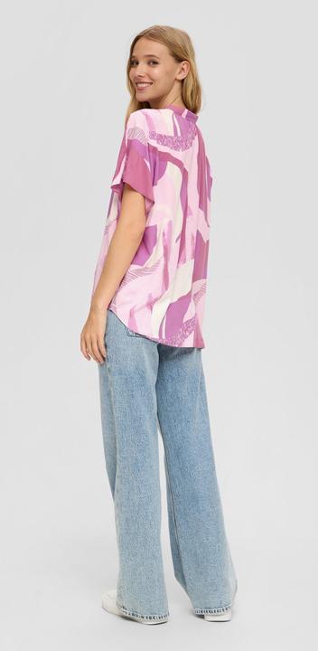Actual product image s.Oliver Bluse Viskosebluse mit All-over-Print (34)
