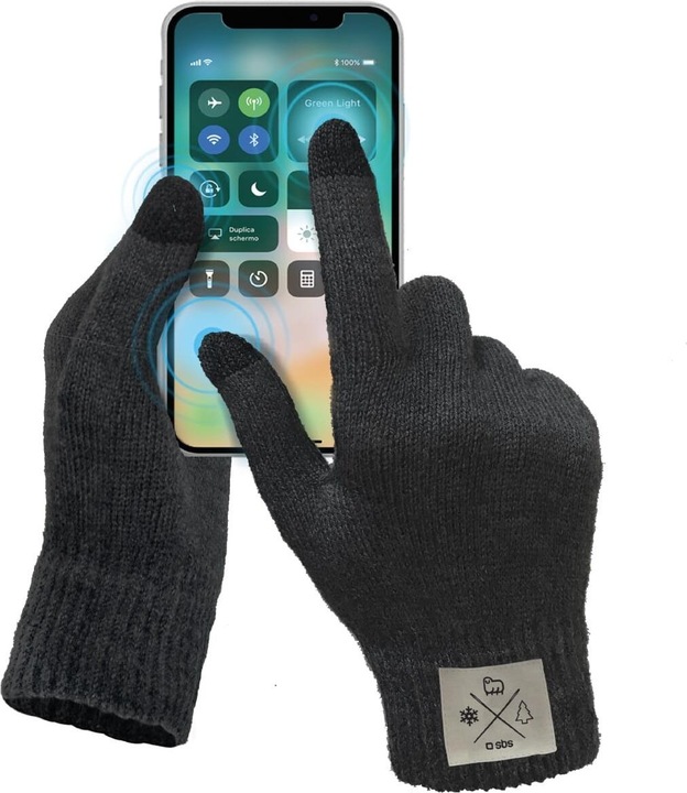 Image du produit SBS Gants d'hiver à écran tactile (M)