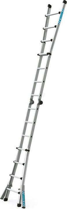 Actual product image Zarges Variotec V telescopic ladder 4 x 4 rungs (Telescopic ladder, 417 cm)