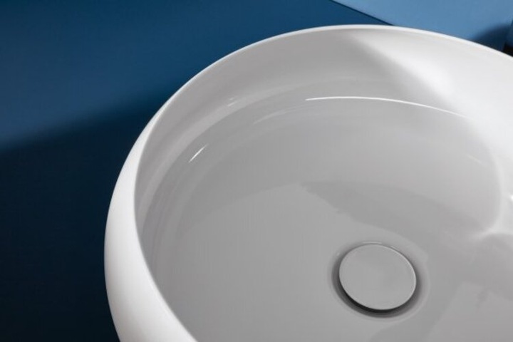 Actual product image Bette BetteCraft Countertop wash basin, 350 x 350 mm, A240, without tap hole (350 mm, 350 mm)