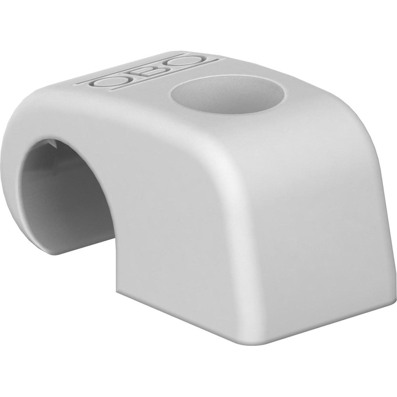 OBO Bettermann, Portacavi, Clip adesiva 4041 10-14mm grigio chiaro senza chiodo