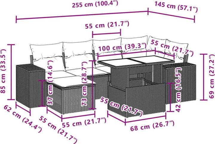 Produktbild vidaXL Veda