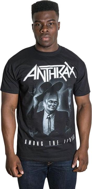 Immagine prodotto Anthrax T-shirt unisexe adulte en coton "Among The Living" (Parmi les vivants) (M)