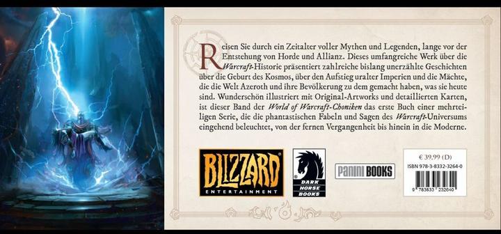 Produktbild Panini World of Warcraft: Chroniken 01 (Deutsch, Blizzard Entertainment, 2016)