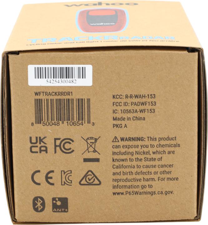 Image du produit Wahoo Trackr Radar (53 lm)
