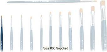 Actual product image Italeri Size 000 Synthetic Round