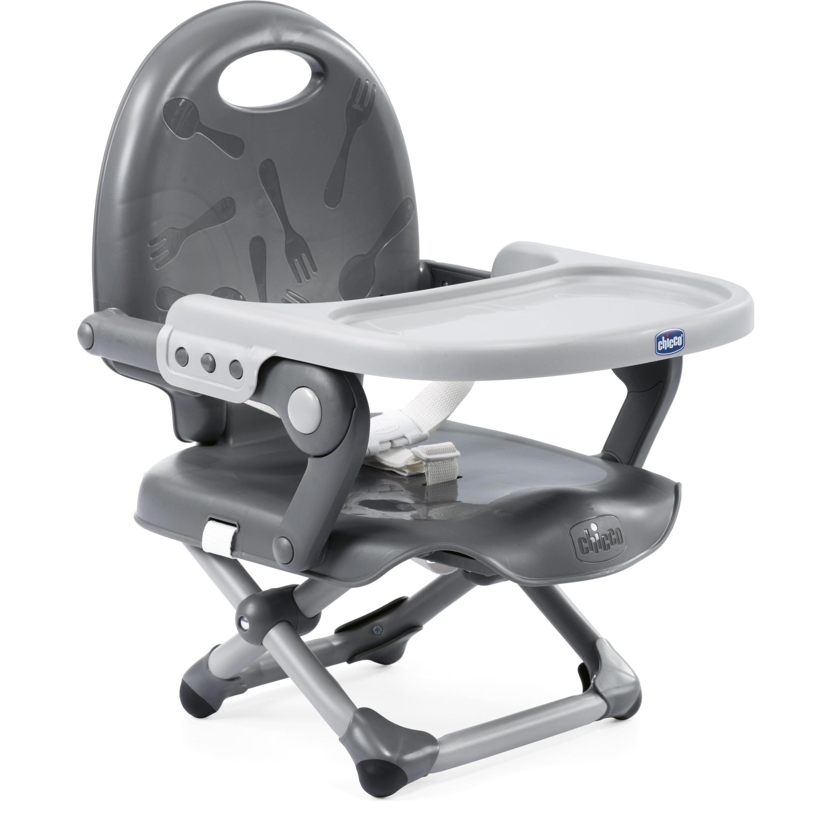 Chicco Grigio Seggiolone, Spuntino Tascabile (Seggiolone Booster)