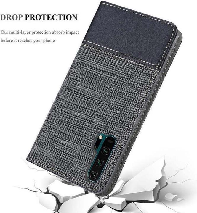 Produktbild Cadorabo Book Jeans Optik Cover (Honor 20 Pro)