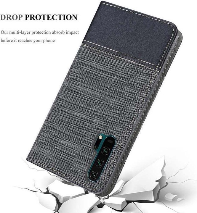 Image du produit Cadorabo Couverture look jeans Book (Honor 20 Pro)