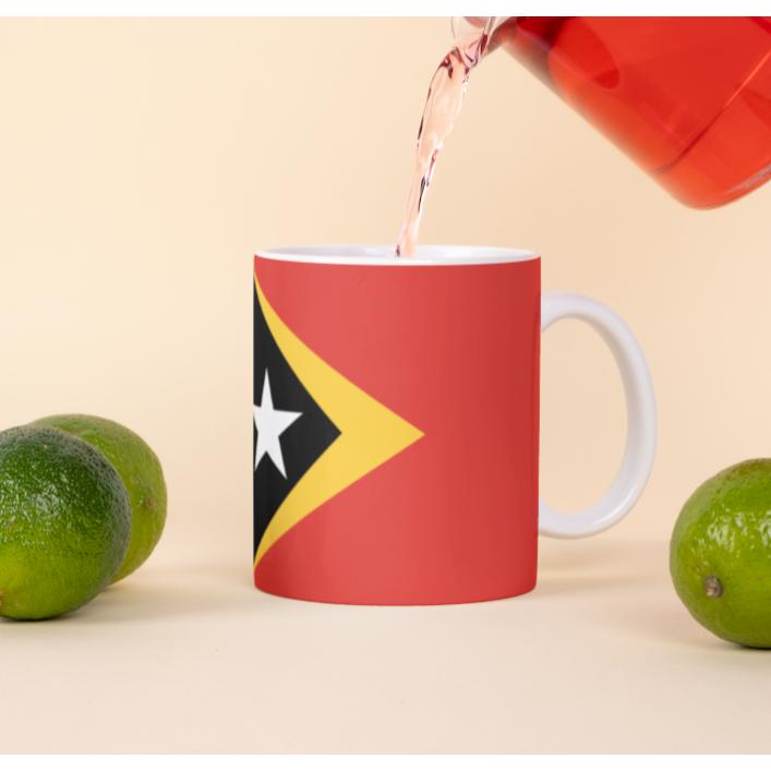 Tinisu, Tasse, Osttimor Timor-Leste Kaffeetasse Flagge Pot Kaffee Tasse National Becher BÃ¼ro (325 ml, 1 x)