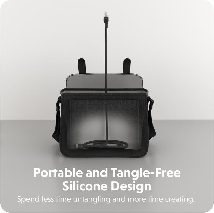 Actual product image Targus 2M Silicone 240W USB-C Charging Cable - (2 m, USB 2.0, 240 W)