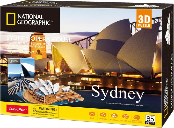 Produktbild Cubicfun 3d Puzzle NG Opera House (85 Teile)