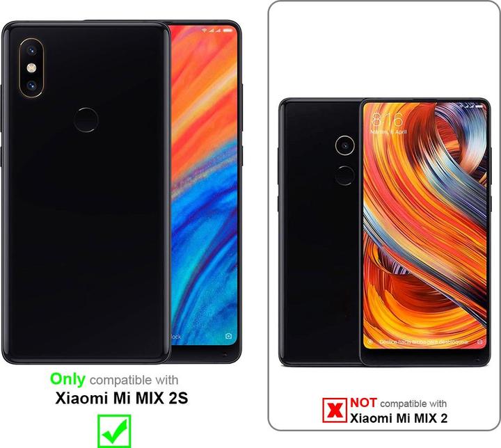 Actual product image Cadorabo Book Invisible Magnet Cover (Mi Mix 2S)