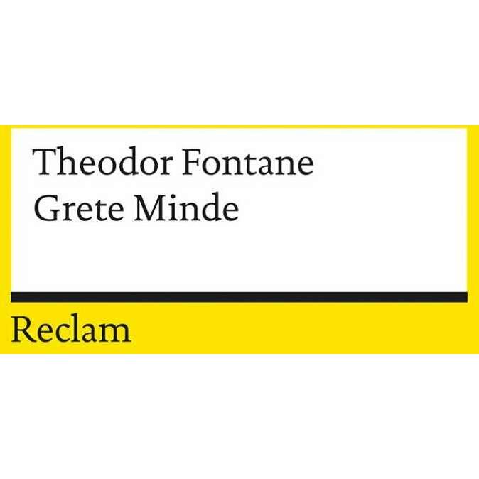 Grete Minde., Belletristik von Theodor Fontane