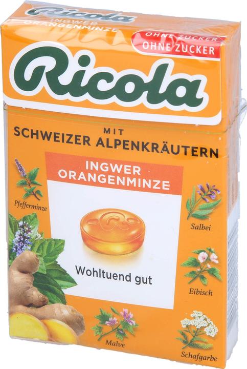 Produktbild Ricola Oz Box Ingw Orangen (1 Stk., 50 g)