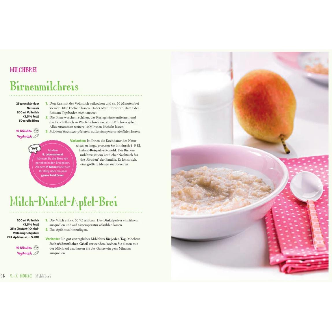 Thumbnail - Das grosse Buch von Babybrei & Beikost, Ratgeber von Natalie Stadelmann