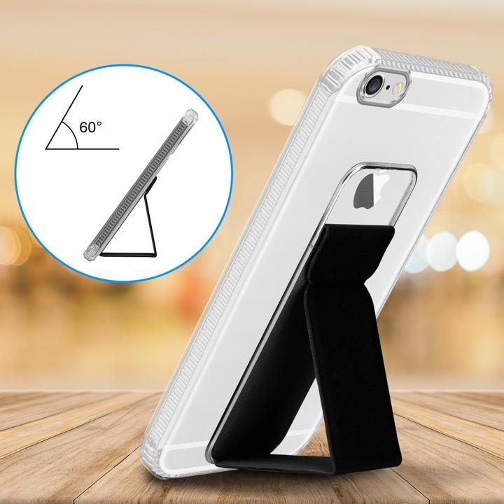 Actual product image Cadorabo Case for Apple iPhone 6 / 6S in TPU with holder LM167 Style (Apple iPhone 6)