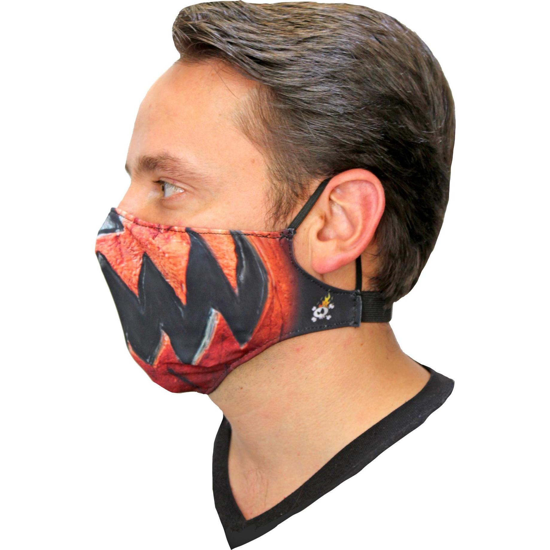 Thumbnail - Ghoulish Jack O'Lantern Stoffmaske