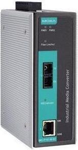 Moxa IMC-P101-M-SC-T - Convertisseur de média industriel PoE 10100BaseT(X) vers 100BaseFX, port
