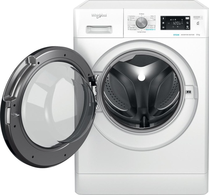 Produktbild Whirlpool FFB 9469 BV EE - FreshCare+ Steam - 9kg Wasmachine (9 kg, Links, EU-Stecker)