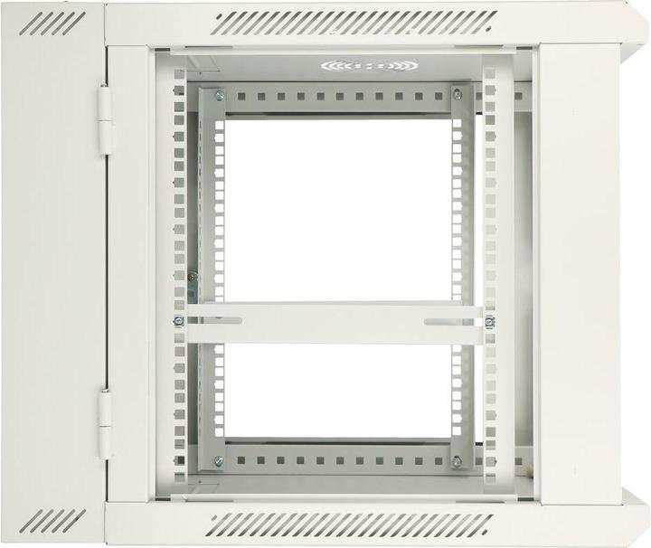 Produktbild Extralink 9U 600X600 AZH WALL-MOUNTED RACKMOUNT CABINET SWING TYPE GRAY Wall mounted rack Grey (9 HE, 19 Zoll Rack)