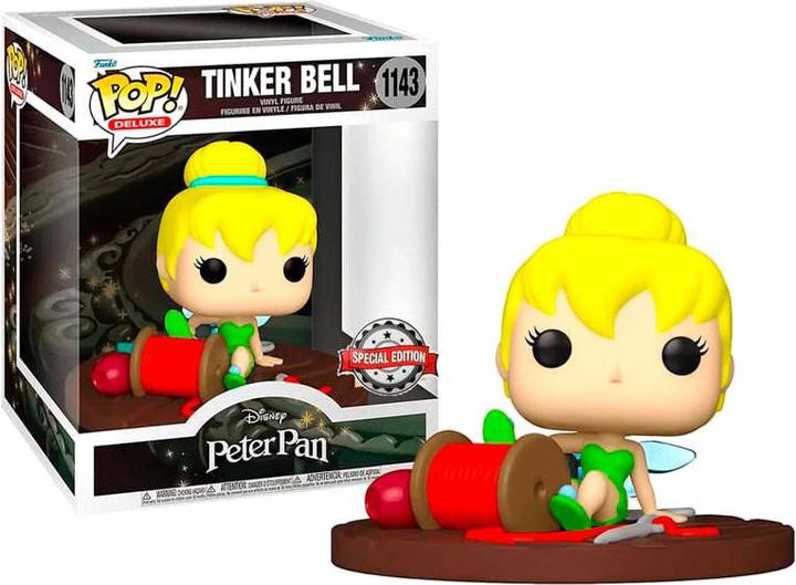 Actual product image Funko Pop! Disney Peter Pan Tinker Bell on Spool (1143) EXM