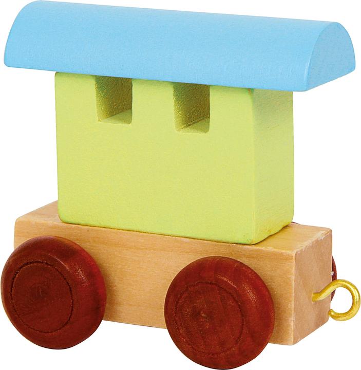 Produktbild small foot Buchstaben Waggon