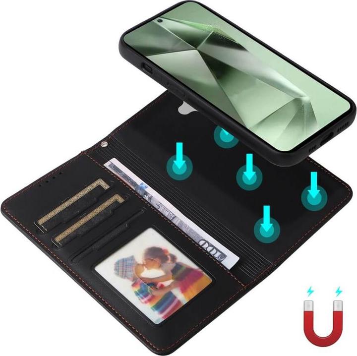 Produktbild Cover-Discount Galaxy S24 FE - Teilbare Brieftasche 2-in-1 Handyhülle (Samsung Galaxy S24 FE)